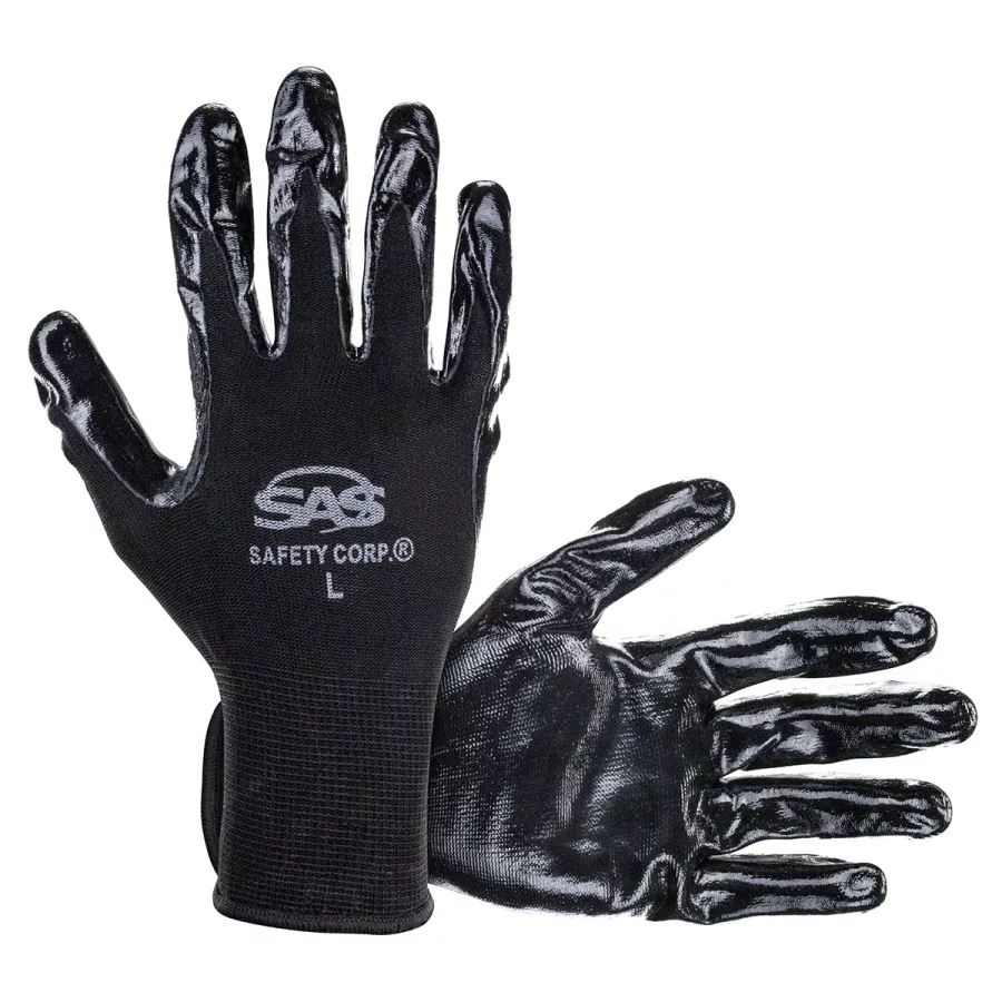 GLV XXL BLK 1PR 10CS NITRL DISP