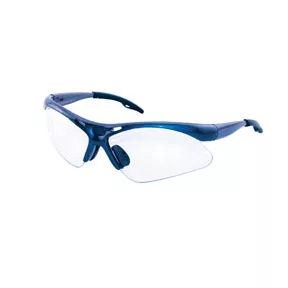 DIAMONDBACK SAFETY GLS BLUE FRAME/CLR LENS
