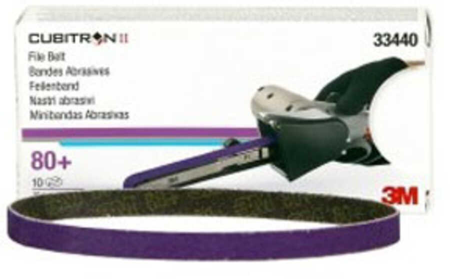 3/8"X13" 80 grit CUBITRON II FILE