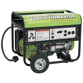 6000W 13 HP PROPANE POWERED GE 6000W 13 HP PROPANE POWERED GE