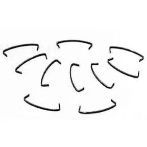 SPRINGS-STONE RETAINER (12)