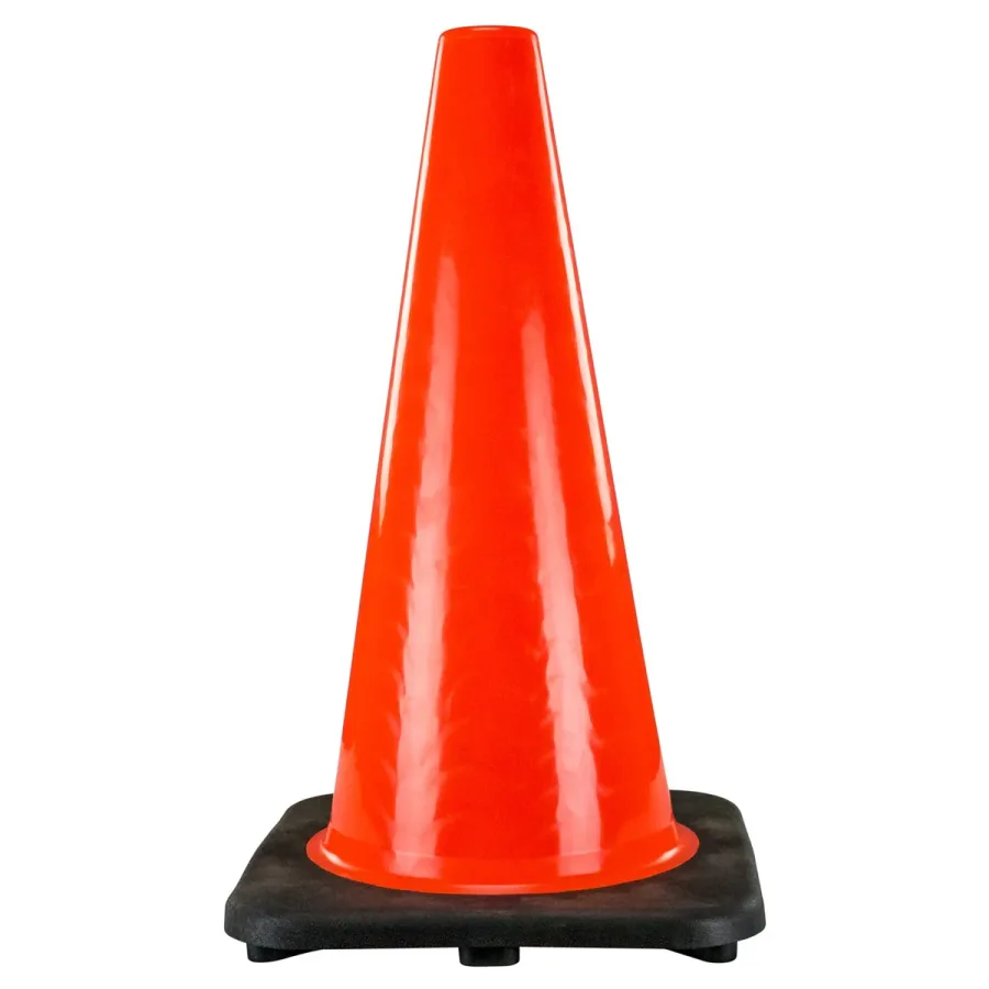 (image for) 18" SAFETY CONE - ORANGE