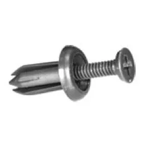 (image for) Black Plastic Screw Rivet- Bumper Cover Retainer