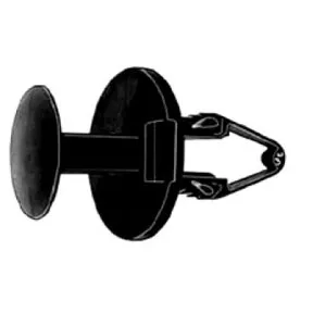 PLASTIC PUSH RIVET 25 PK