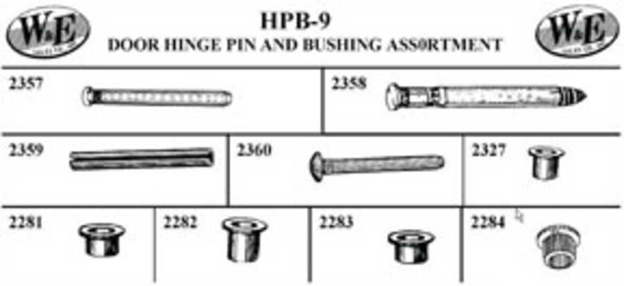 DOOR PIN & BUSHING ASST.