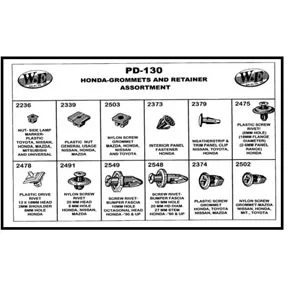 HONDA PLASTIC PAK ASSORTMENT HONDA PLASTIC PAK ASSORTMENT