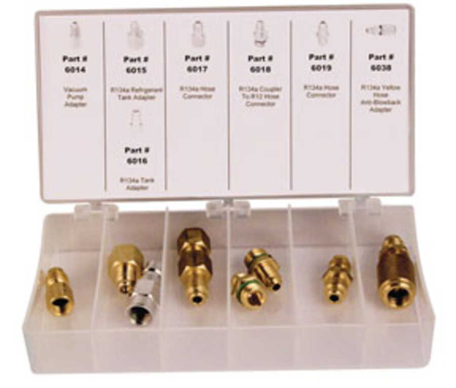 R134A MAIFOLD/HOSE ADAPTER SET