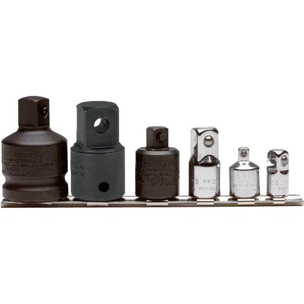 (image for) 3/8 Inch Drive 6 Piece Adapter Set