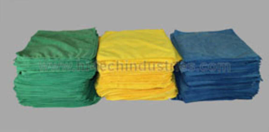 BULK 100 PACK GREEN TOWELS