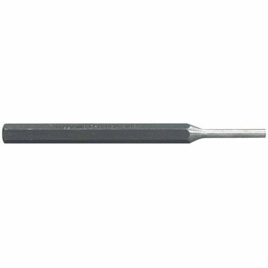 Pin Punch, 1/8 Point Diameter, 4-3/4 Inch Length