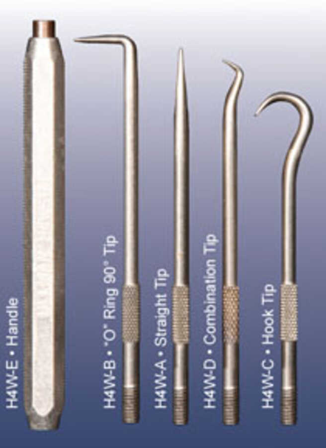 4 PIECE HOOK AND PICK SET