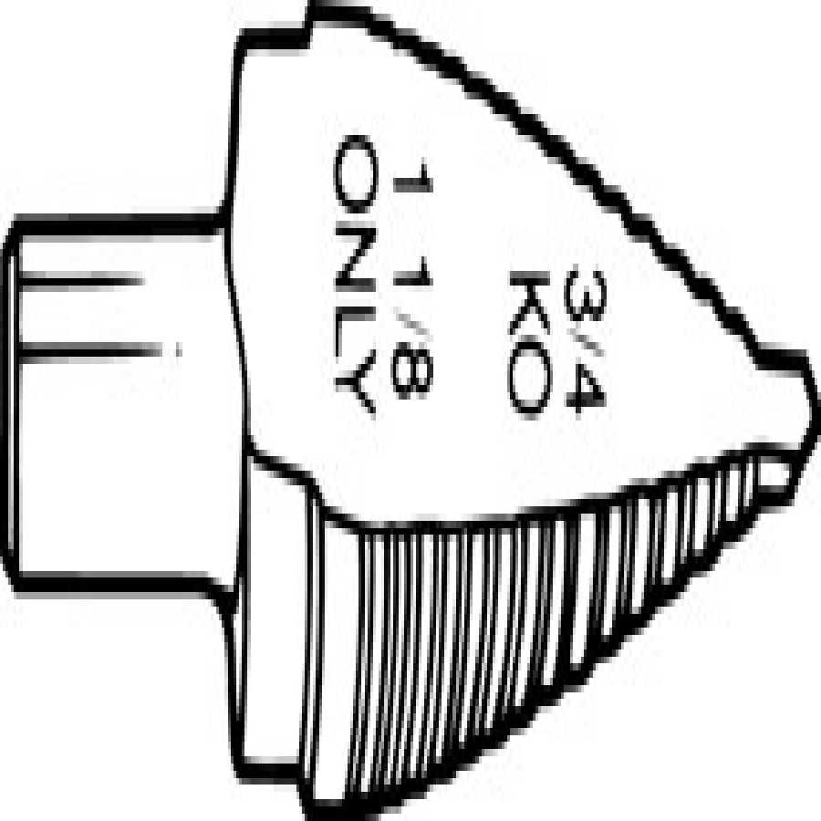 Vise-Grip | 10313 | IRWIN VISE-GRIP Unibit 13 High-Speed Steel Drill Bit 1-1/8