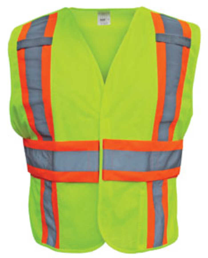 BRKAWYFR YL SAFTYVEST-2XL/3XL