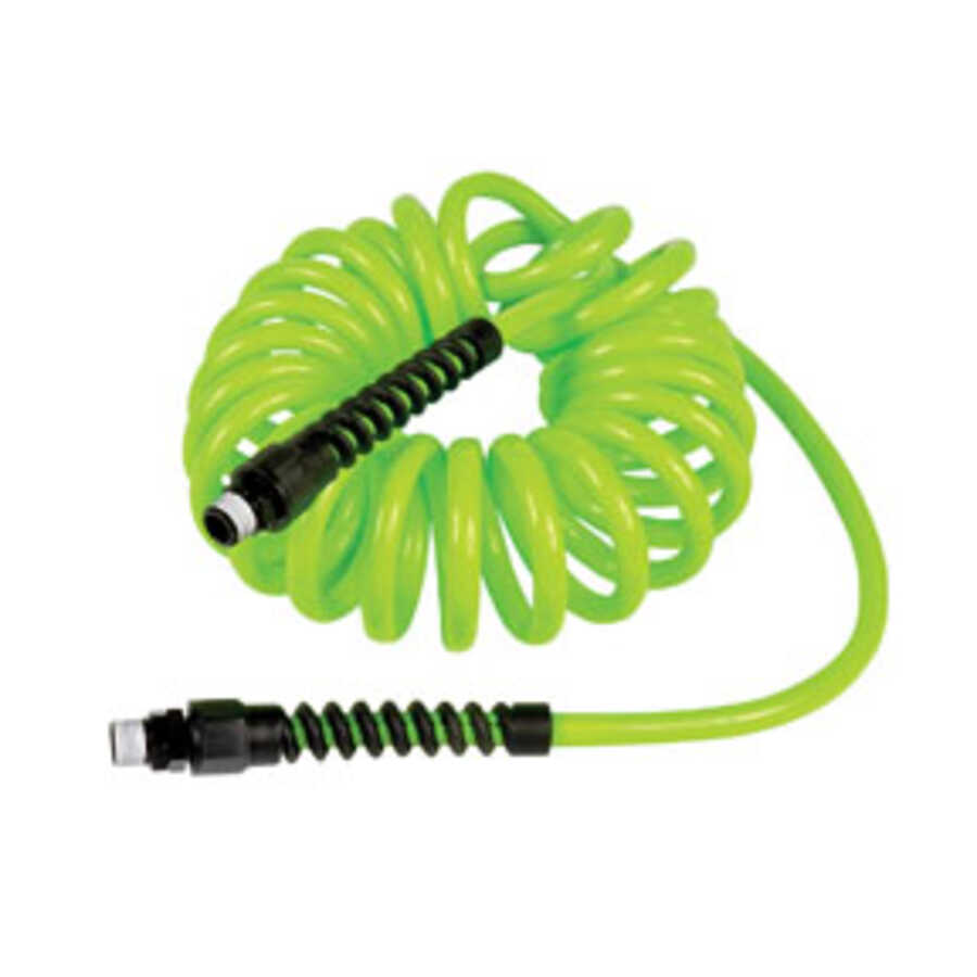 1/4"X20' PU RECOIL HOSE GREEN