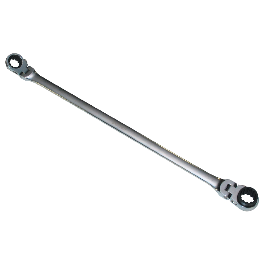 9/16" x 5/8" Ratcheting Double Box Flex Wrench