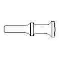 (image for) Ajax 1603 1-3/4" Diameter Smoothing Hammer