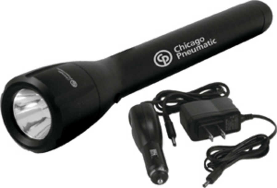 LED Rechargeable 9" Flashlight