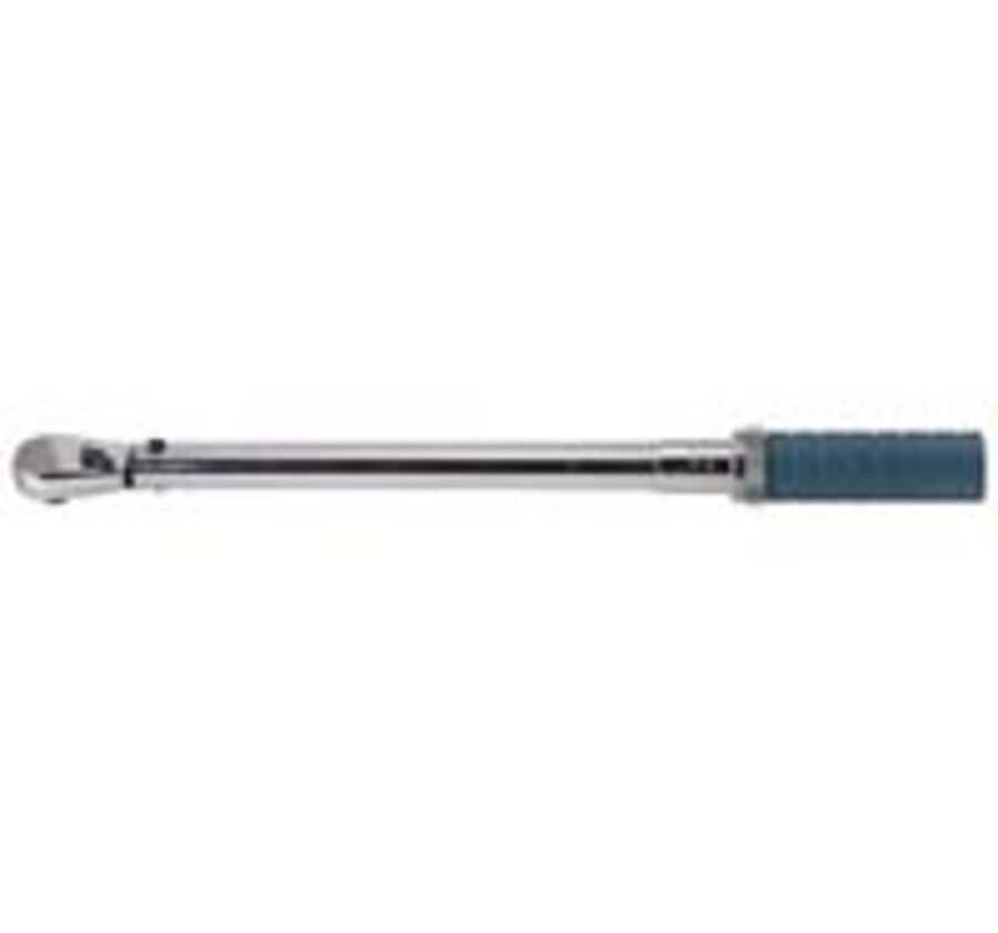 3/8 In Dr Micrometer Adj Torque Wrench Ratchet Head - 10-100 Ft/