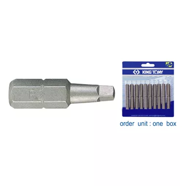 1/4 SQUARE BIT #2 25MML