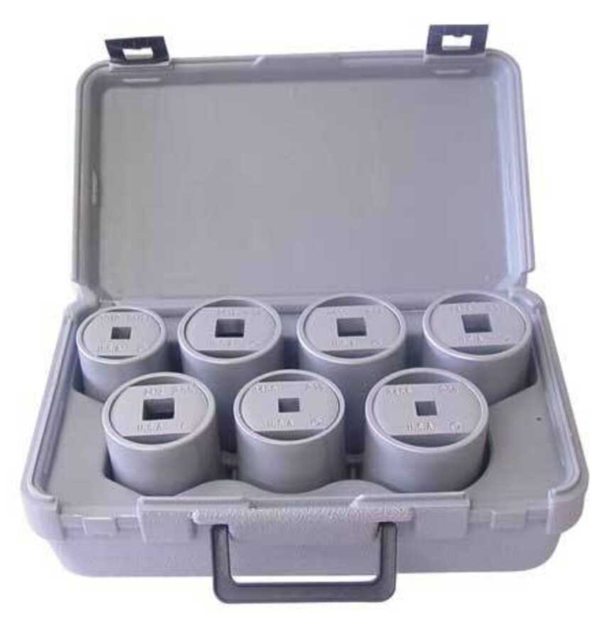 7 Piece Axle Nut Socket Set