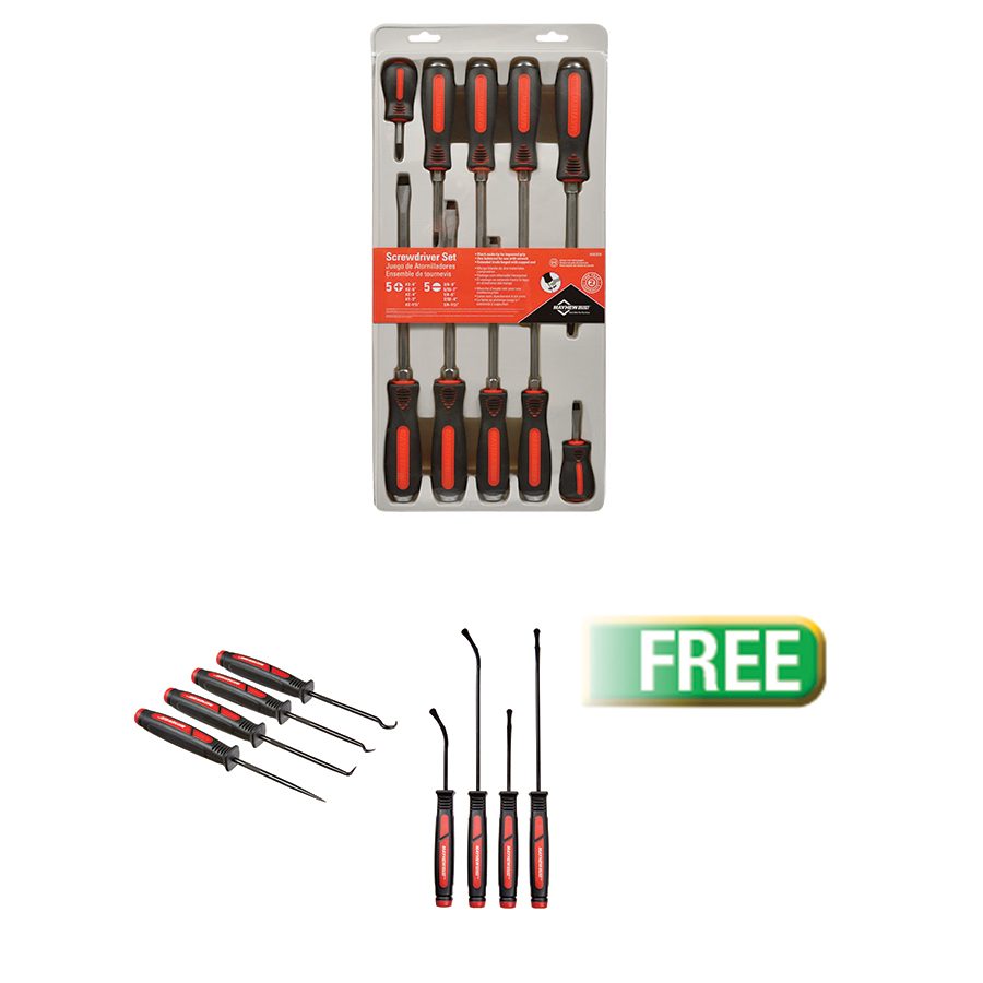 Capped Screwdriver Set