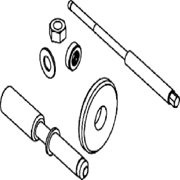 Kent-Moore EN-49960 Injector Nozzle Sleeve Puller (EN49960)