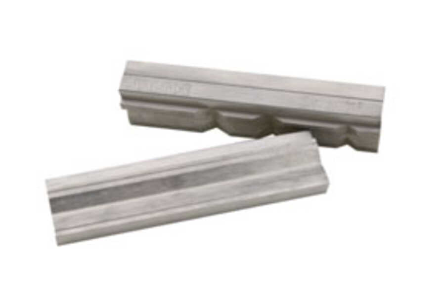 V-GROOVED ALUM JAW CAPS 6.5"