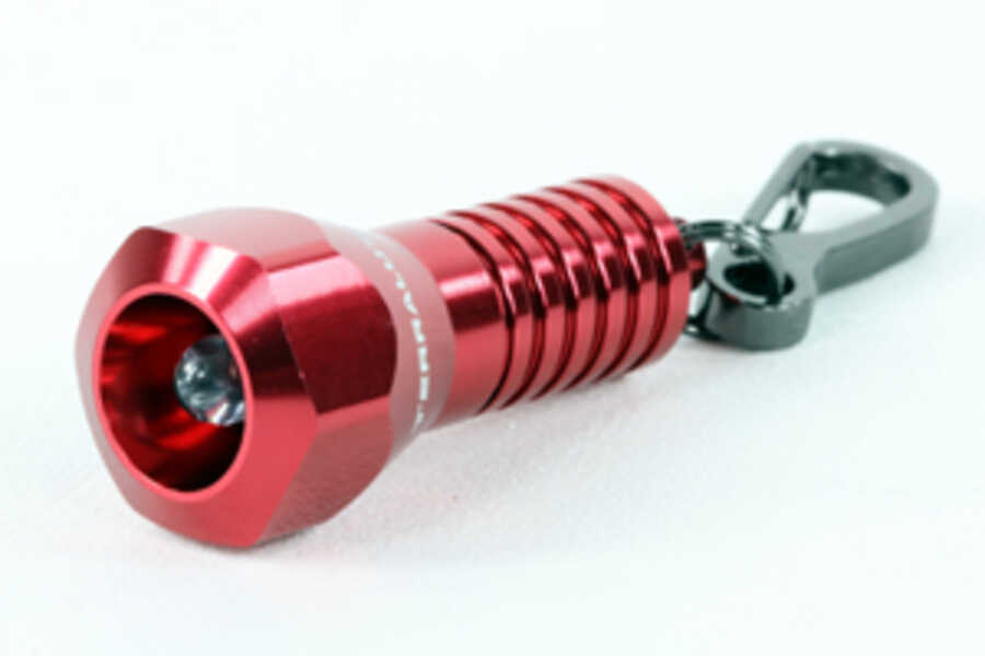 18 Lumen Red Keychain LED