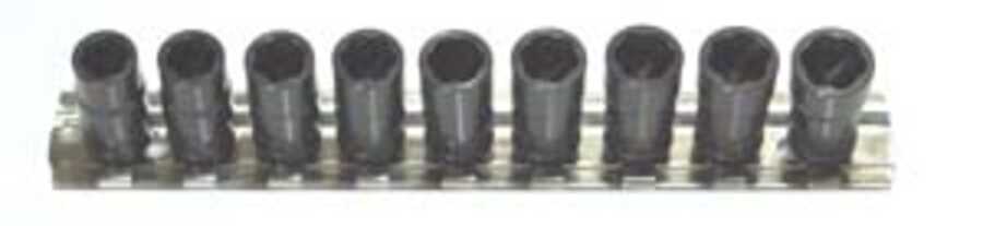 9 Piece 1/4" Drive SAE Metric