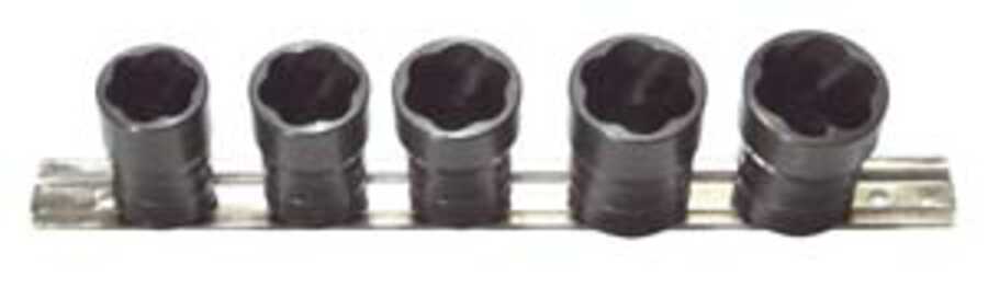 5 Piece 1/2" SAE Turbosocket