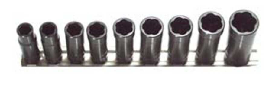 9 Piece 3/8" Drive Deep Metric