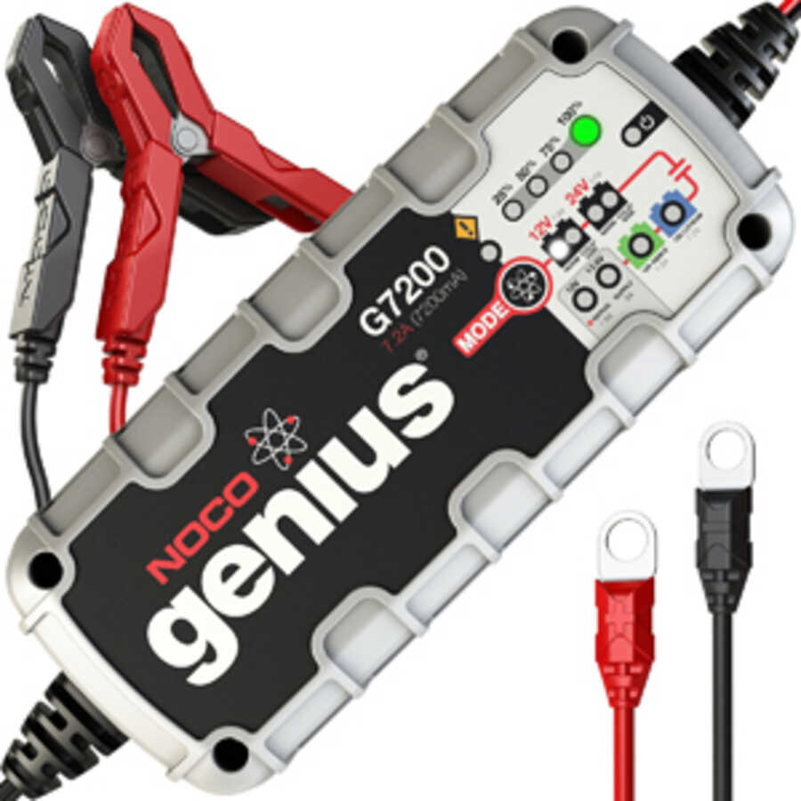 NOCO Genius USA - 12/24V 7200mA Battery Charger [225148] [G7200] - $ 