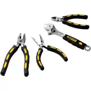 4 Piece Pliers and Adjustable