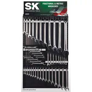 SAE & Metric Wrench Display