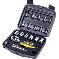 (image for) 19 Piece Dual Drive Socket Set