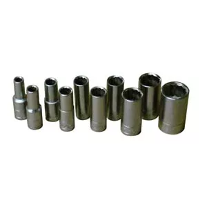 10 Piece SAE 1/4"Drive Semi-