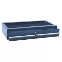 LOCKING DRAWER FOR CART BLUE