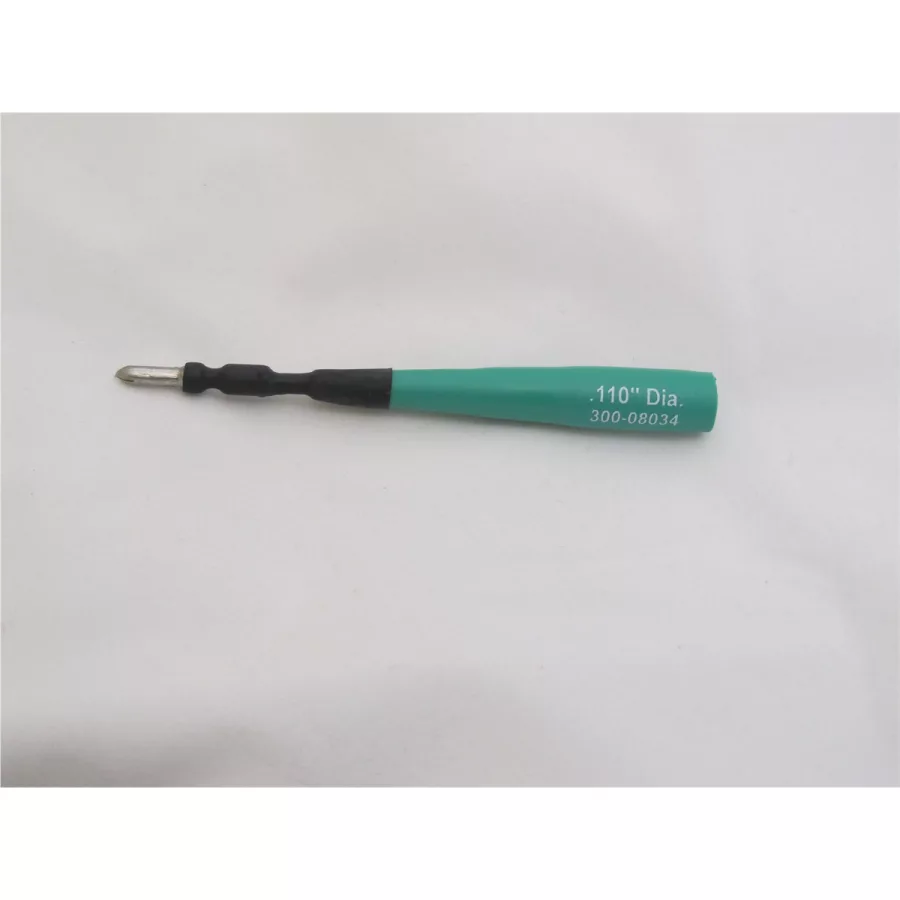MALE .110" GREEN PROBE MALE .110" GREEN PROBE