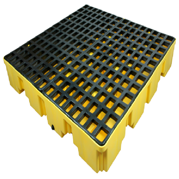 4 drum spill containment pallet