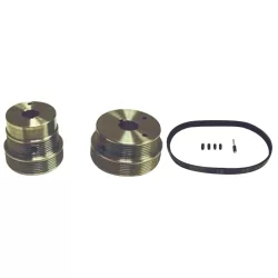2 Step 2 Speed Serpentine Pulley Set And Belt