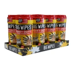 Big Wipes Heavy Duty 80 Case of 8