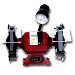 BENCH GRINDER 8IN W/LIGHT