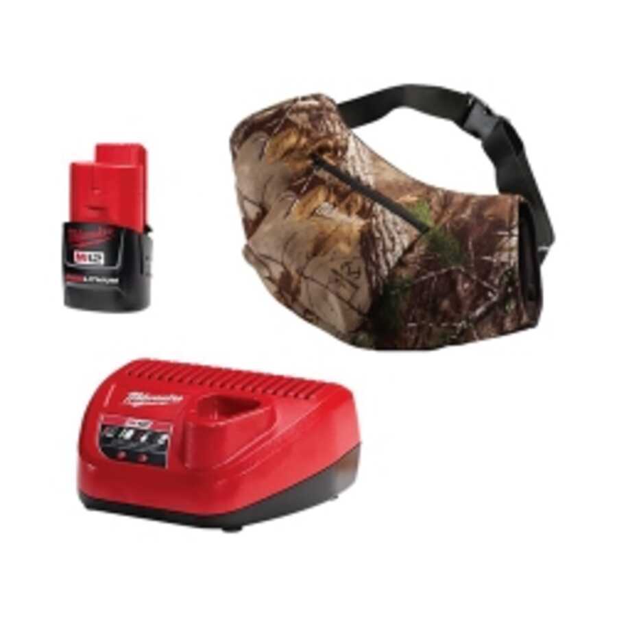 M12 CDLS REALTREE XTRA CAMO HEATED HAND WARMER KIT