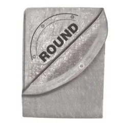 (image for) 24' x 24' Silver Tarp - Round