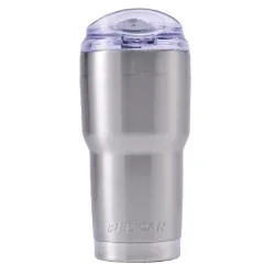 Traveler Tumbler 22oz. Slide Lid, Silver (image for) Traveler Tumbler 22oz. Slide Lid, Silver