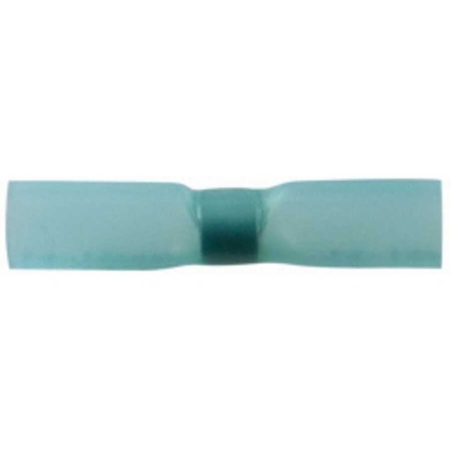 16-14 BLUE SS HEAT SHRINK BUTT CONNECTOR 5 PCS