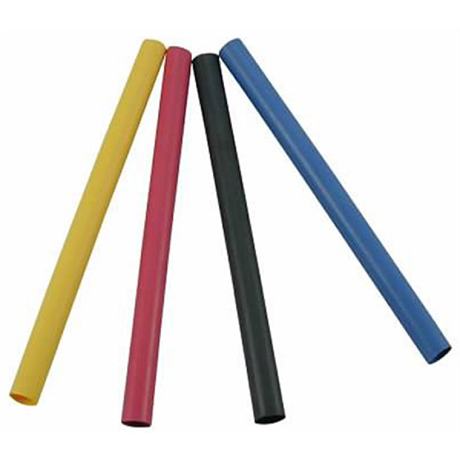 1/8" HEAT SHRINK TUBING ASSORTMENT (10) 4" PCS