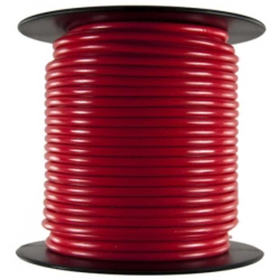 Primary Wire - 8 AWG, Red 25 Ft.