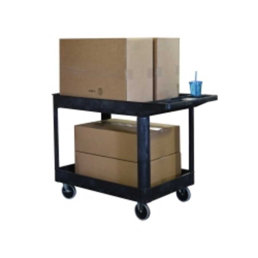Two-Shelf Heavy-Duty Utility Cart