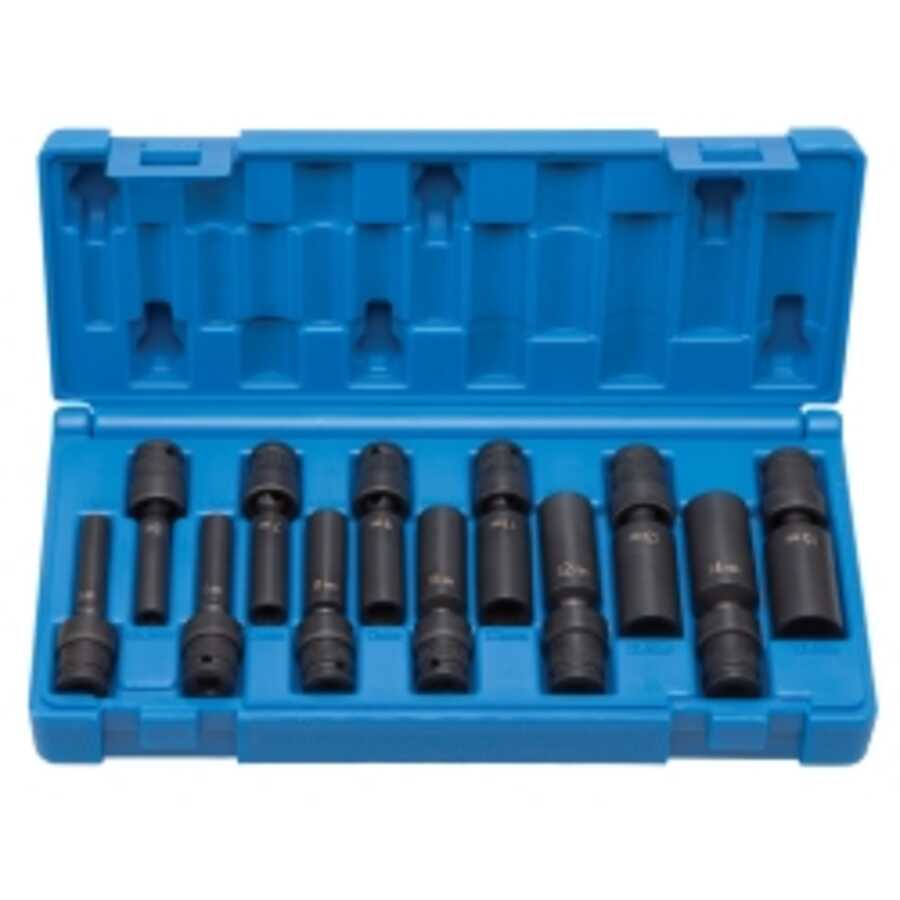 Grey Pneumatic 910UMS 1/4" Surface Drive x 10mm Standard Universal 